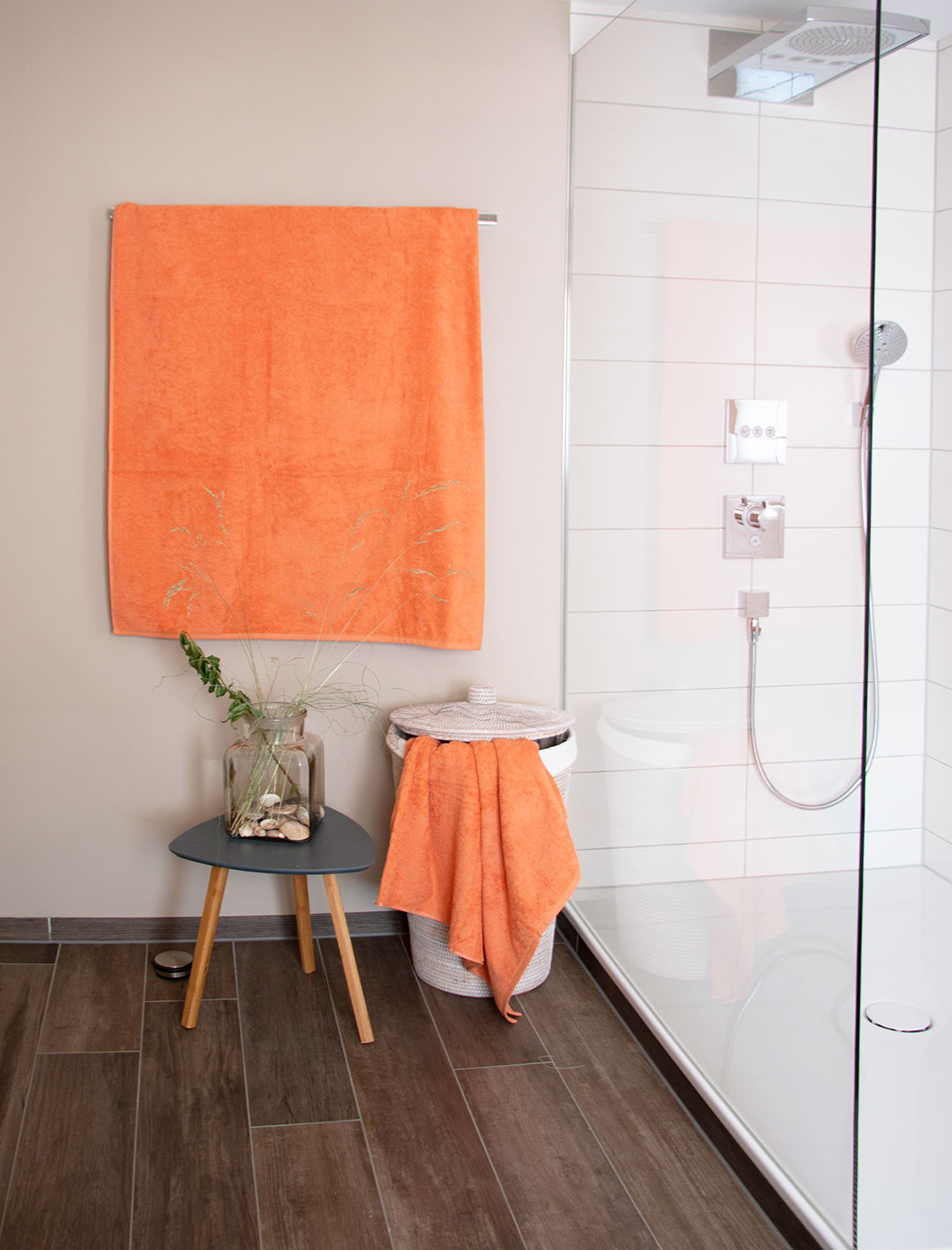 2er Set Badetücher | Duschtücher | Handtücher 100% Baumwolle | 420g/qm