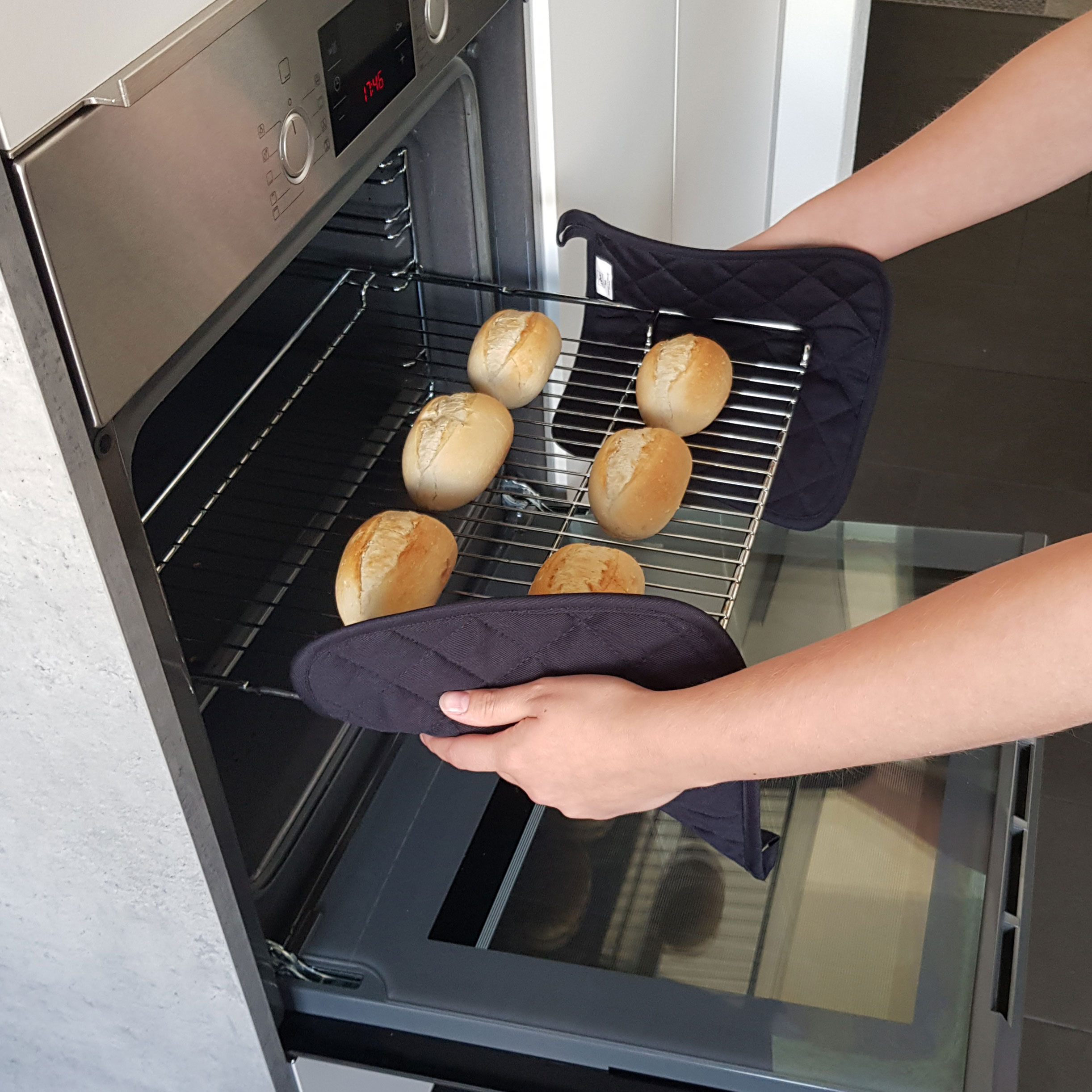 Topflappen Anfasser Untersetzer Topfuntersetzer aus Baumwolle